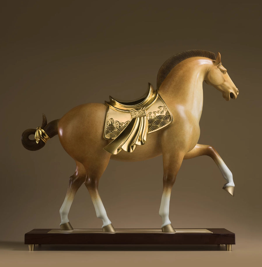 Pre-order【No Sarlac version JS】Lucky horse brass Home crafts