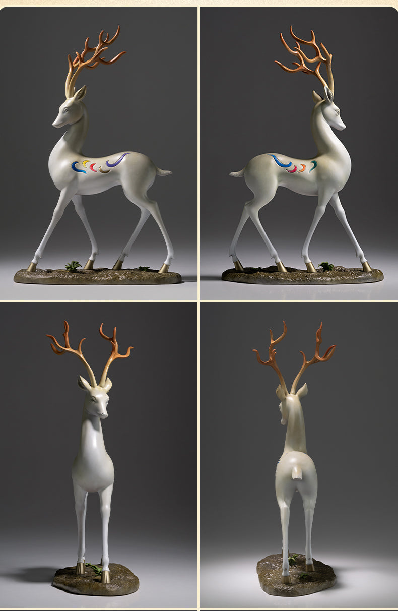 Final payment【Basic Ahso】Brass Deer God Home crafts