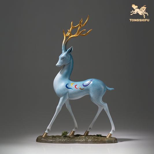 Final payment【Deluxe Ahso】Brass Deer God Home crafts